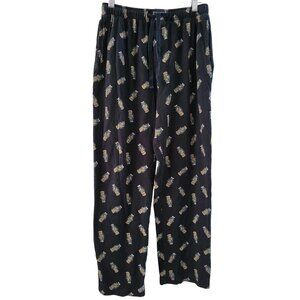 Polo Ralph Lauren Mens Allover teddy Bear Black pj pajamas size Small Preppy